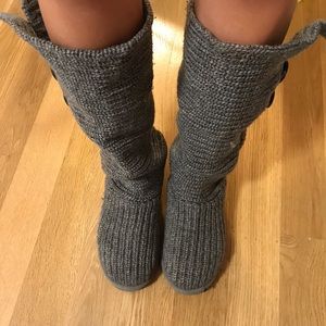 Gray ugg boots